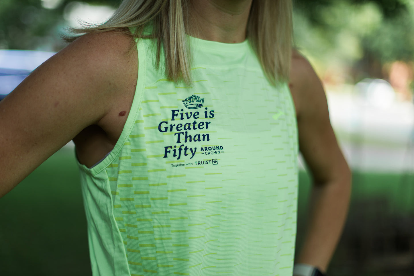 Women's Brooks Neon Yellow Sprint Free Tank