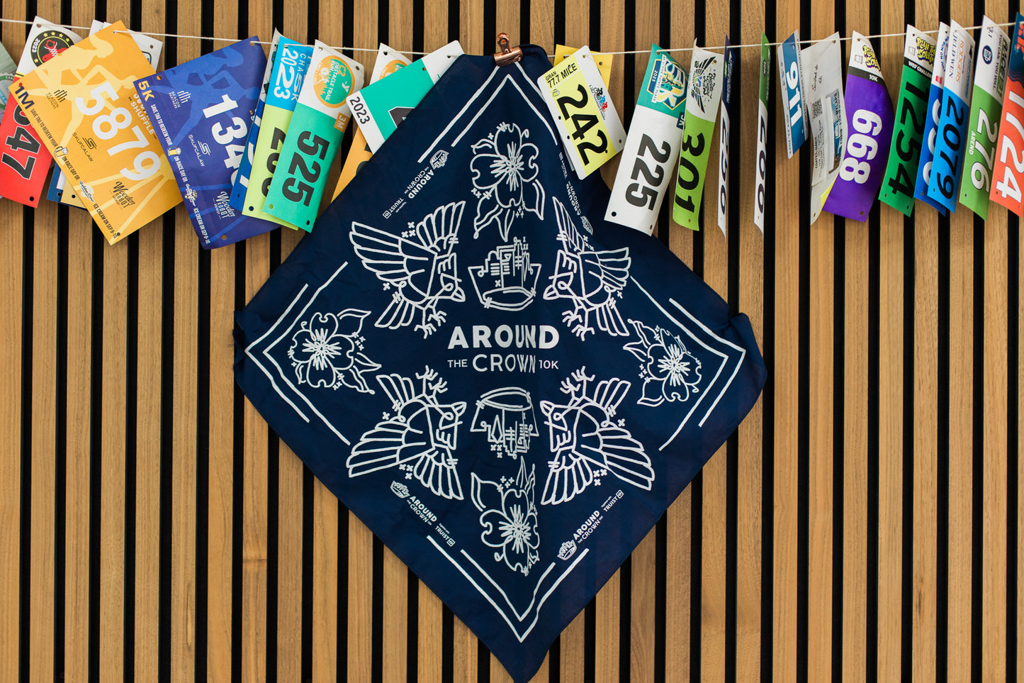 Navy Bandana