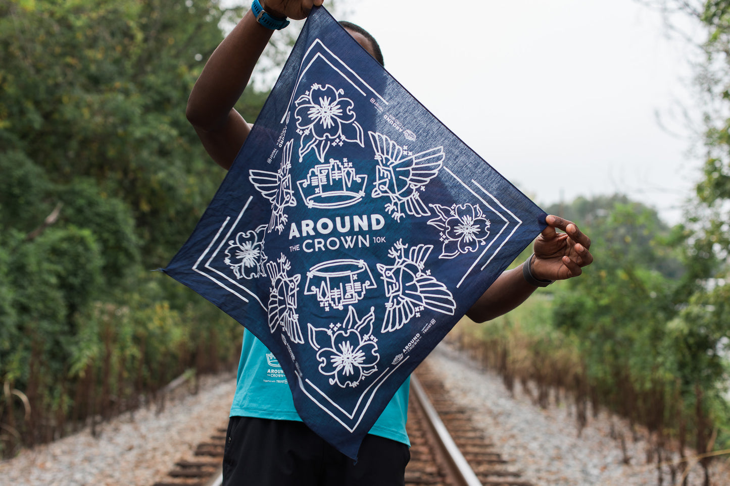 Navy Bandana