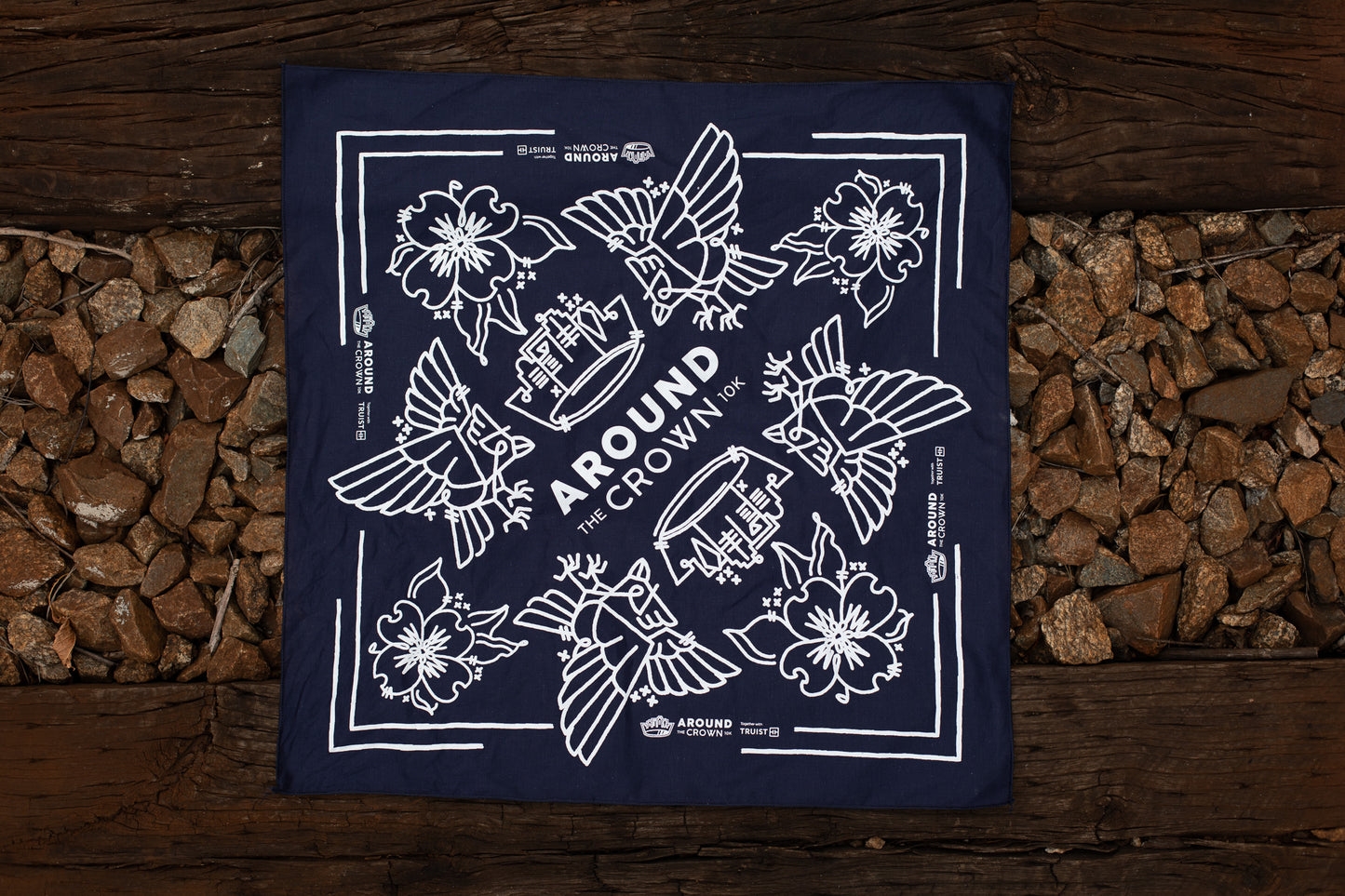 Navy Bandana